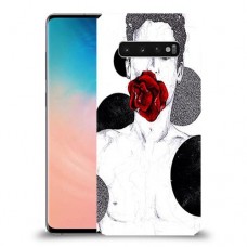 נוכחות נשים כיסוי מגן קשיח מעוצב ל Samsung Galaxy S10 יחידה אחת סקרין מובייל