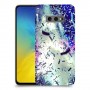 גשם מתכת כיסוי מגן קשיח מעוצב ל Samsung Galaxy S10e יחידה אחת סקרין מובייל