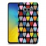פסיפס קשת לבבות כיסוי מגן קשיח מעוצב ל Samsung Galaxy S10e יחידה אחת סקרין מובייל