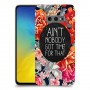 אף אחד לא קיבל זמן כיסוי מגן קשיח מעוצב ל Samsung Galaxy S10e יחידה אחת סקרין מובייל