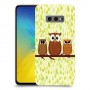 משפחת ינשוף כיסוי מגן קשיח מעוצב ל Samsung Galaxy S10e יחידה אחת סקרין מובייל