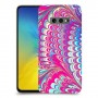 טווס סיפור כיסוי מגן קשיח מעוצב ל Samsung Galaxy S10e יחידה אחת סקרין מובייל