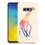קשת ג 'ירפה כיסוי מגן קשיח מעוצב ל Samsung Galaxy S10e יחידה אחת סקרין מובייל