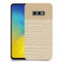 נקודות לבנות כיסוי מגן קשיח מעוצב ל Samsung Galaxy S10e יחידה אחת סקרין מובייל