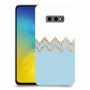 לבן כחול כיסוי מגן קשיח מעוצב ל Samsung Galaxy S10e יחידה אחת סקרין מובייל