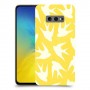 צהוב ציפור החיים כיסוי מגן קשיח מעוצב ל Samsung Galaxy S10e יחידה אחת סקרין מובייל