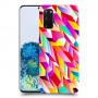 פסים ניאון כיסוי מגן קשיח מעוצב ל Samsung Galaxy S20 5G יחידה אחת סקרין מובייל