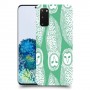 ינשופים על ירוק כיסוי מגן קשיח מעוצב ל Samsung Galaxy S20 5G יחידה אחת סקרין מובייל