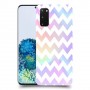 גיאומטריה פסטל כיסוי מגן קשיח מעוצב ל Samsung Galaxy S20 5G יחידה אחת סקרין מובייל