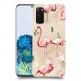 פלמינגו ורוד כיסוי מגן קשיח מעוצב ל Samsung Galaxy S20 5G יחידה אחת סקרין מובייל