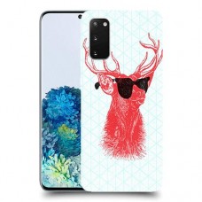 אדג אדום במשקפיים כיסוי מגן קשיח מעוצב ל Samsung Galaxy S20 5G יחידה אחת סקרין מובייל