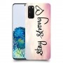 הישאר חזק כיסוי מגן קשיח מעוצב ל Samsung Galaxy S20 5G יחידה אחת סקרין מובייל