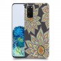 חמניות בשחור כיסוי מגן קשיח מעוצב ל Samsung Galaxy S20 5G יחידה אחת סקרין מובייל