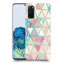 משולשים כיסוי מגן קשיח מעוצב ל Samsung Galaxy S20 5G יחידה אחת סקרין מובייל
