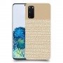 נקודות לבנות כיסוי מגן קשיח מעוצב ל Samsung Galaxy S20 5G יחידה אחת סקרין מובייל