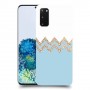 לבן כחול כיסוי מגן קשיח מעוצב ל Samsung Galaxy S20 5G יחידה אחת סקרין מובייל