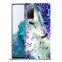 גשם מתכת כיסוי מגן קשיח מעוצב ל Samsung Galaxy S20 FE 5G יחידה אחת סקרין מובייל