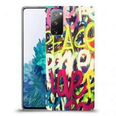 אהבת שלום כיסוי מגן קשיח מעוצב ל Samsung Galaxy S20 FE 5G יחידה אחת סקרין מובייל