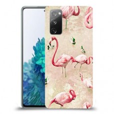 פלמינגו ורוד כיסוי מגן קשיח מעוצב ל Samsung Galaxy S20 FE 5G יחידה אחת סקרין מובייל