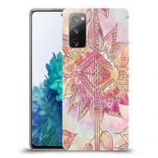 חמניות מוזרה סגולה כיסוי מגן קשיח מעוצב ל Samsung Galaxy S20 FE 5G יחידה אחת סקרין מובייל