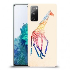 קשת ג 'ירפה כיסוי מגן קשיח מעוצב ל Samsung Galaxy S20 FE 5G יחידה אחת סקרין מובייל