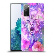 חתול מושלג כיסוי מגן קשיח מעוצב ל Samsung Galaxy S20 FE 5G יחידה אחת סקרין מובייל