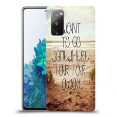 במקום רחוק רחוק כיסוי מגן קשיח מעוצב ל Samsung Galaxy S20 FE 5G יחידה אחת סקרין מובייל