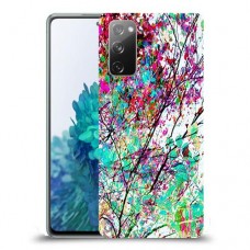 באביב בסגול כיסוי מגן קשיח מעוצב ל Samsung Galaxy S20 FE 5G יחידה אחת סקרין מובייל