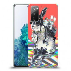 ארנבון מוזר כיסוי מגן קשיח מעוצב ל Samsung Galaxy S20 FE 5G יחידה אחת סקרין מובייל