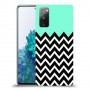 פסים במנטה כיסוי מגן קשיח מעוצב ל Samsung Galaxy S20 FE 5G יחידה אחת סקרין מובייל
