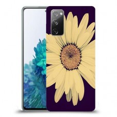 חמניות בשחור כיסוי מגן קשיח מעוצב ל Samsung Galaxy S20 FE 5G יחידה אחת סקרין מובייל