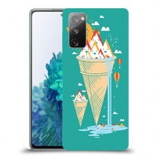גלידה סאני כיסוי מגן קשיח מעוצב ל Samsung Galaxy S20 FE 5G יחידה אחת סקרין מובייל