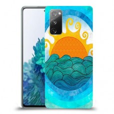 זריחה ליד הים כיסוי מגן קשיח מעוצב ל Samsung Galaxy S20 FE 5G יחידה אחת סקרין מובייל