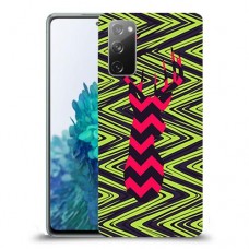 עניבה על גרין כיסוי מגן קשיח מעוצב ל Samsung Galaxy S20 FE 5G יחידה אחת סקרין מובייל