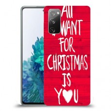 אתה עבור חג המולד כיסוי מגן קשיח מעוצב ל Samsung Galaxy S20 FE 5G יחידה אחת סקרין מובייל