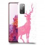 צבי ורוד כיסוי מגן קשיח מעוצב ל Samsung Galaxy S20 FE יחידה אחת סקרין מובייל