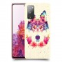 פיקסל וולף כיסוי מגן קשיח מעוצב ל Samsung Galaxy S20 FE יחידה אחת סקרין מובייל