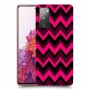 קווי סגול כיסוי מגן קשיח מעוצב ל Samsung Galaxy S20 FE יחידה אחת סקרין מובייל