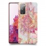 חמניות מוזרה סגולה כיסוי מגן קשיח מעוצב ל Samsung Galaxy S20 FE יחידה אחת סקרין מובייל