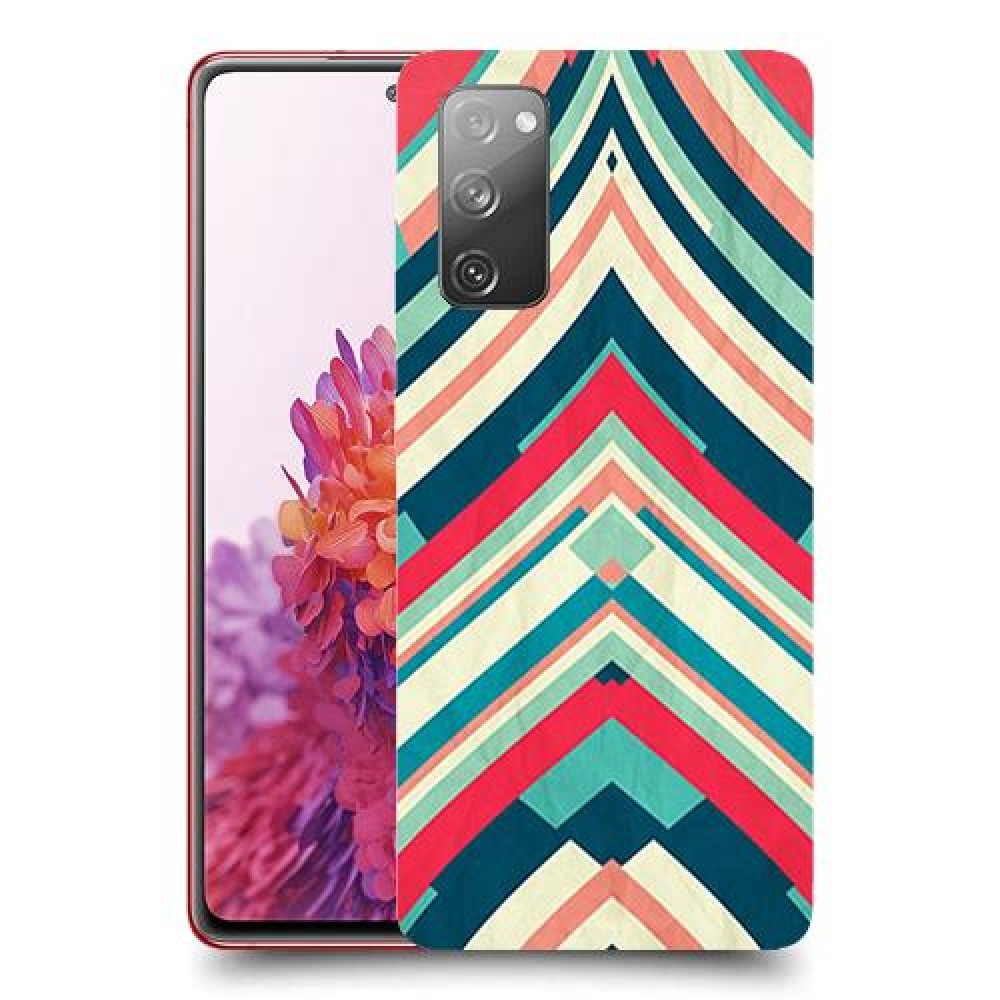 פסים בצבע כיסוי מגן קשיח מעוצב ל Samsung Galaxy S20 FE יחידה אחת סקרין מובייל