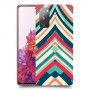פסים בצבע כיסוי מגן קשיח מעוצב ל Samsung Galaxy S20 FE יחידה אחת סקרין מובייל