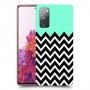 פסים במנטה כיסוי מגן קשיח מעוצב ל Samsung Galaxy S20 FE יחידה אחת סקרין מובייל