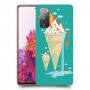 גלידה סאני כיסוי מגן קשיח מעוצב ל Samsung Galaxy S20 FE יחידה אחת סקרין מובייל