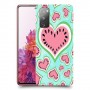 אבטיח אהבה כיסוי מגן קשיח מעוצב ל Samsung Galaxy S20 FE יחידה אחת סקרין מובייל