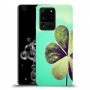 מזל קלובר כיסוי מגן קשיח מעוצב ל Samsung Galaxy S20 Ultra 5G יחידה אחת סקרין מובייל