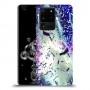 גשם מתכת כיסוי מגן קשיח מעוצב ל Samsung Galaxy S20 Ultra 5G יחידה אחת סקרין מובייל