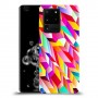 פסים ניאון כיסוי מגן קשיח מעוצב ל Samsung Galaxy S20 Ultra 5G יחידה אחת סקרין מובייל