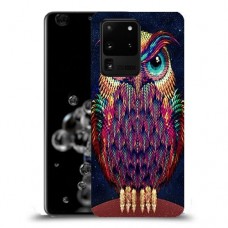 ינשוף הלילה כיסוי מגן קשיח מעוצב ל Samsung Galaxy S20 Ultra 5G יחידה אחת סקרין מובייל