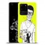 לא חולצת טריקו מצחיקה כיסוי מגן קשיח מעוצב ל Samsung Galaxy S20 Ultra 5G יחידה אחת סקרין מובייל