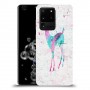 ורוד אייל כיסוי מגן קשיח מעוצב ל Samsung Galaxy S20 Ultra 5G יחידה אחת סקרין מובייל